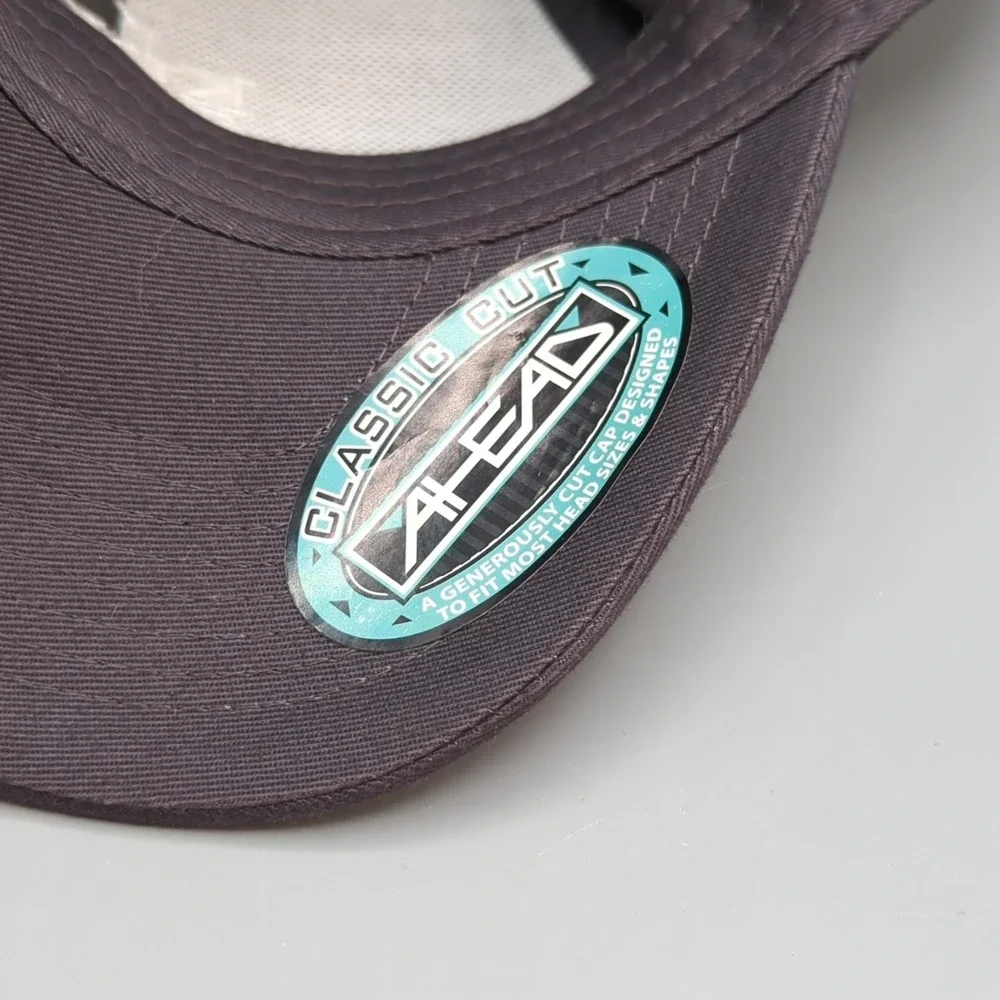 King & Bear Palmer Nicklaus Golf Cap Hat Ahead World Golf Village Gray